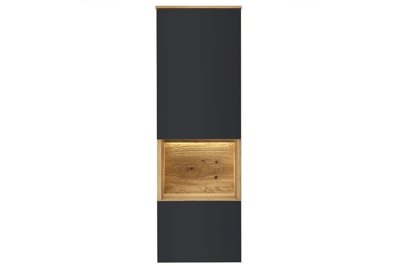 Hängevitrine Benni Wildeiche H 122 cm