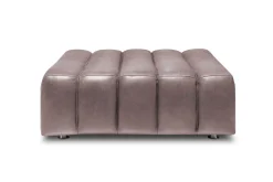 Hocker Bella Leder braun B 105 cm