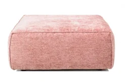 Hocker Harry Samtstoff pink klein