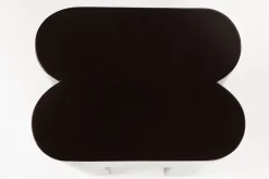 Hocker Shape Metall dunkelbraun