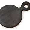 Holztablett schwarz klein