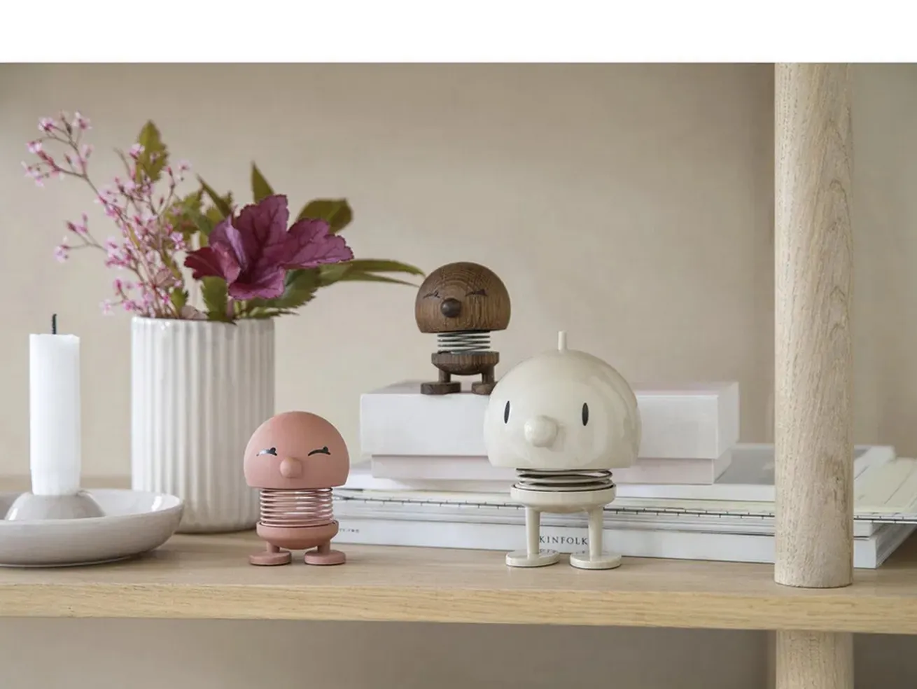 Hoptimist LED Lampe beige XL