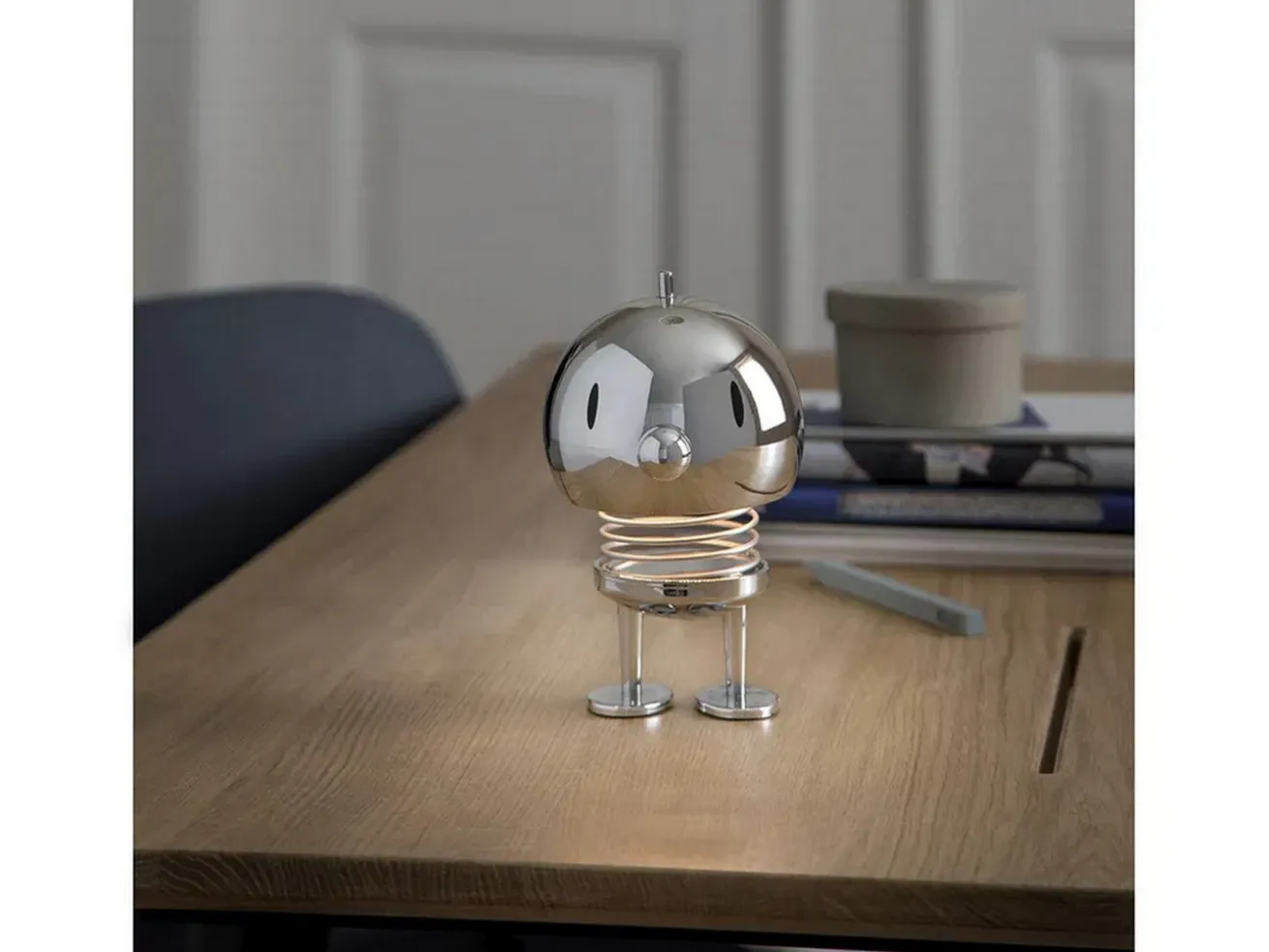 Hoptimist LED Lampe chrome L