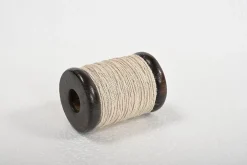 Jute-Lurex Band Ribbons 20m natur
