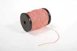 Jute-Lurex Band Ribbons 20m rosa