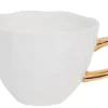 Kaffeetasse Porzellan weiß