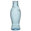 Karaffe Fish & Fish Glas blau H 29 cm
