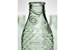 Karaffe Fish & Fish Glas grün H 29 cm