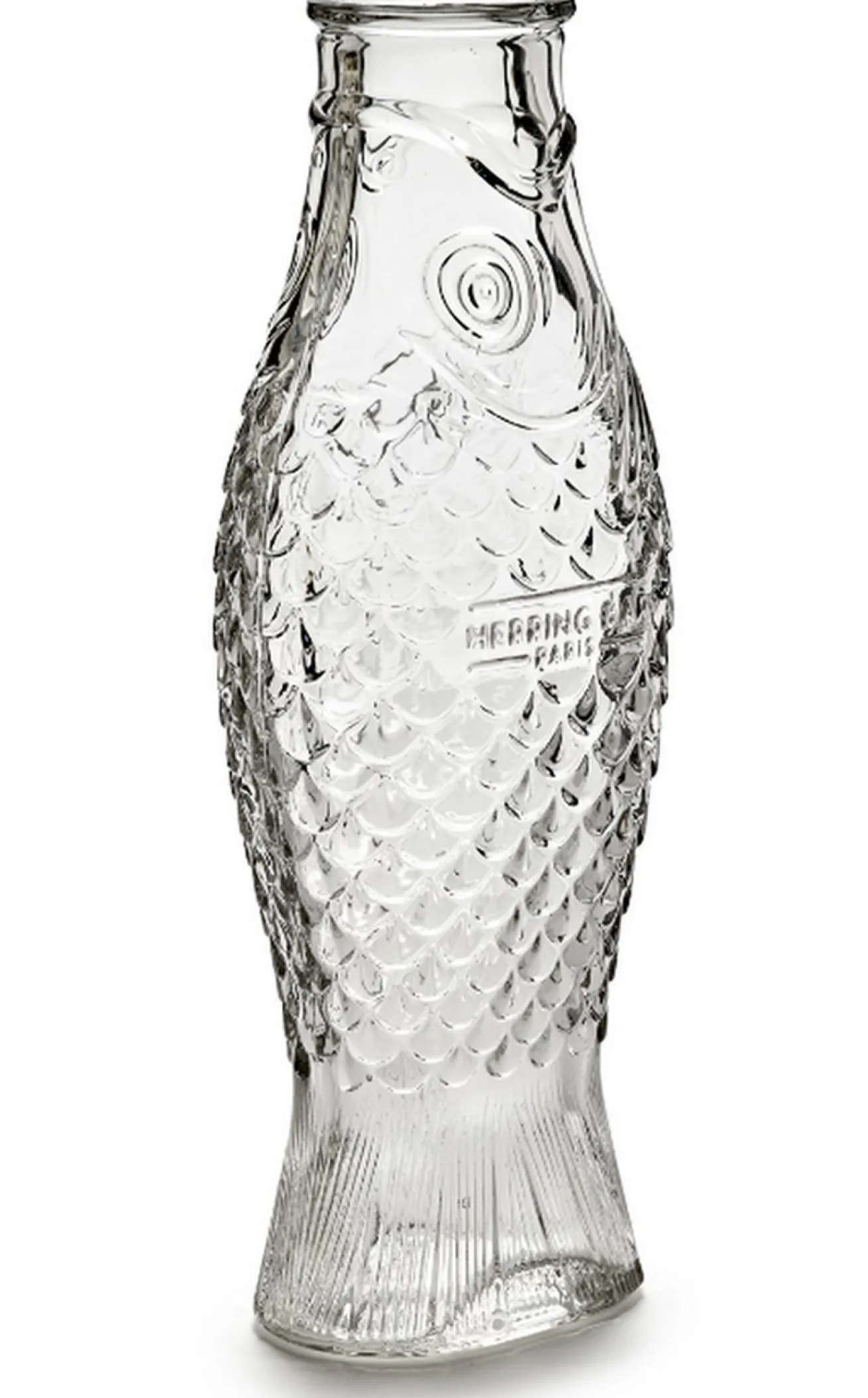 Karaffe Fish & Fish Glas transparent H 29 cm