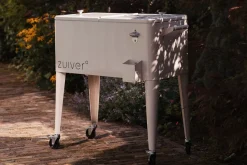 Kühlbox Be Cool auf Rollen weiß