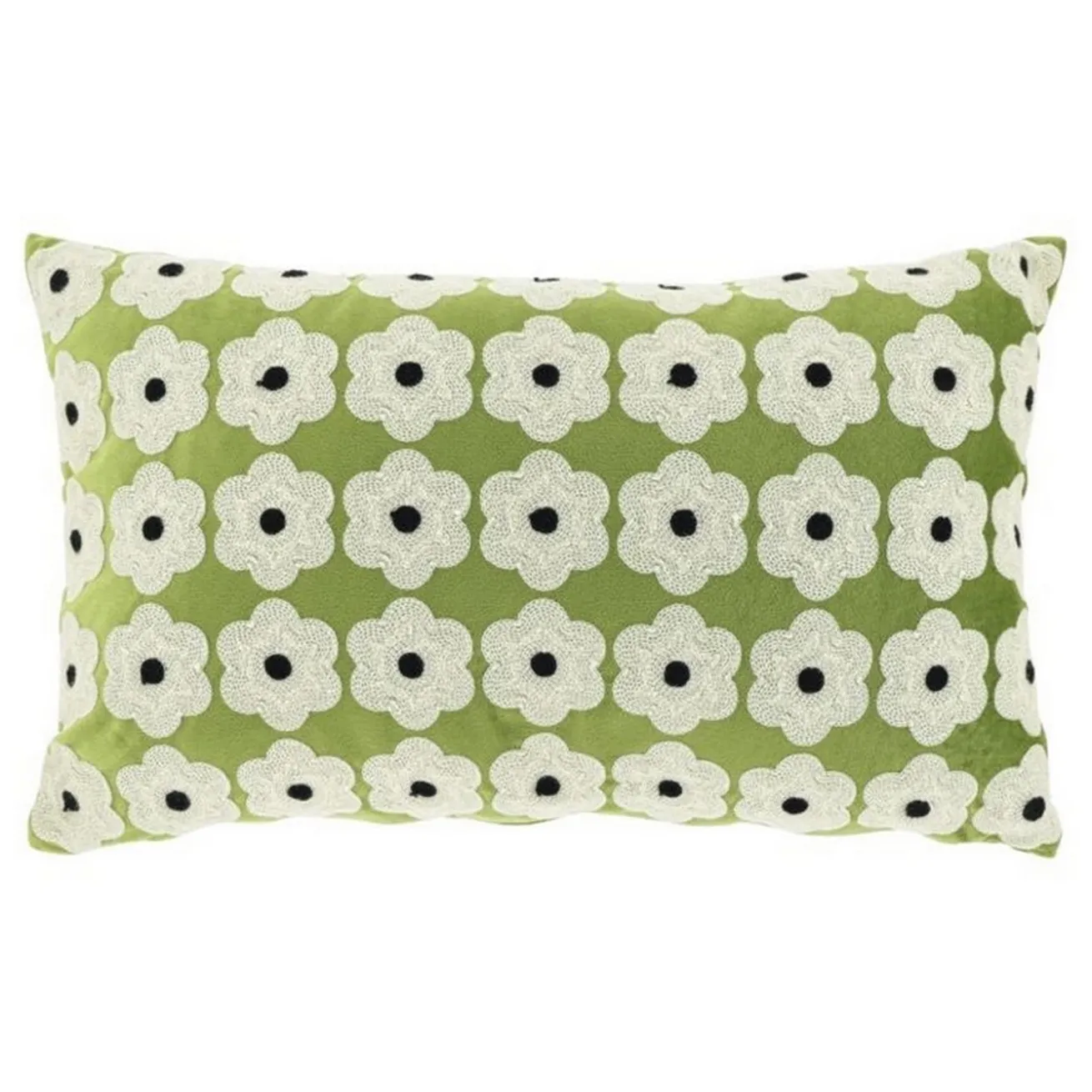 Kissen Flower grün 30*50 cm