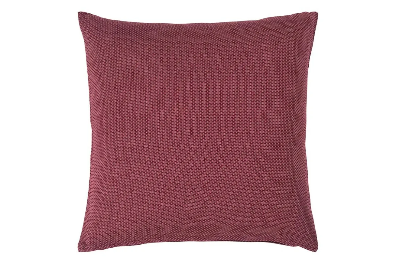 Kissenhülle Cane bordeaux 50x50cm