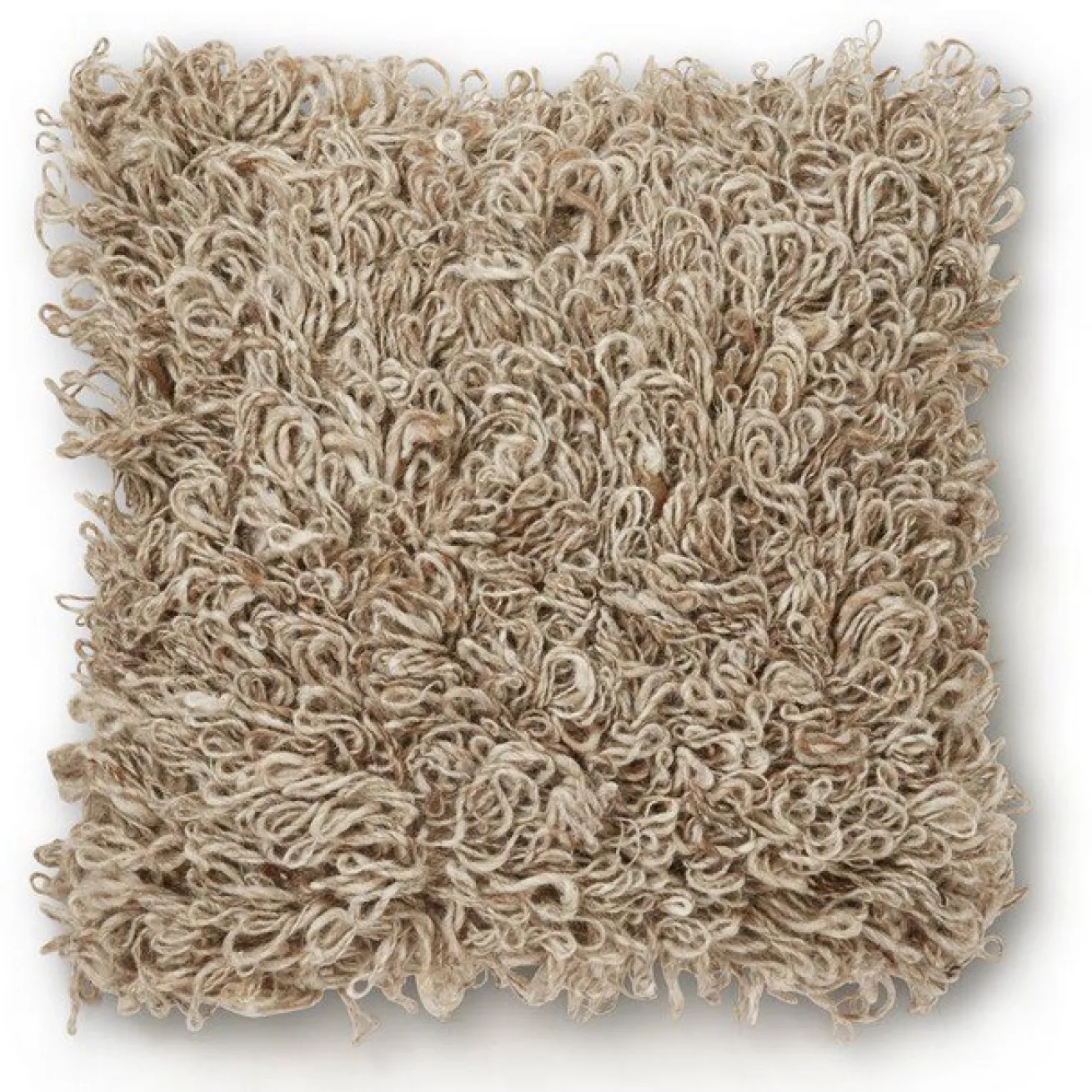 Kissenhülle Curly taupe