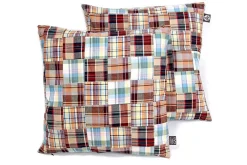 Kissenhülle Patchwork kariert