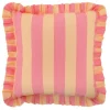 Kissen Seppl gestreift rosa 45*45 cm