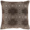 Kissen Sirna 45x45cm dunkelbraun
