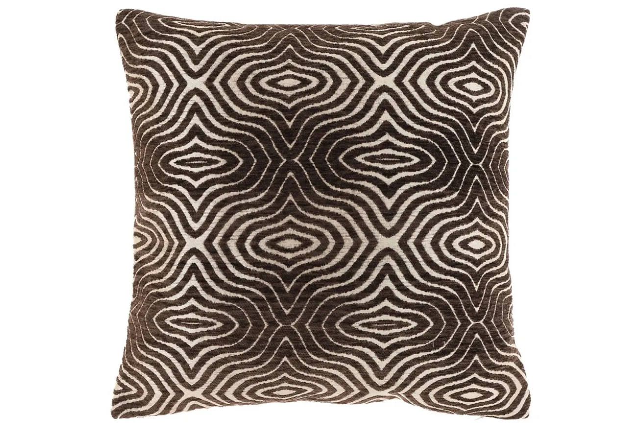 Kissen Sirna 45x45cm dunkelbraun