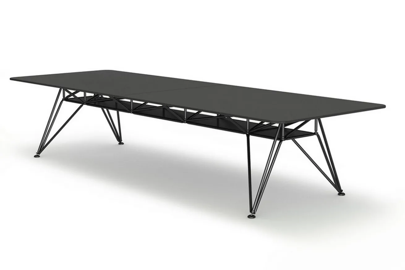 Konferenztisch K-Serie von System 180 black 360