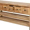 Konsolentisch Loft Teakholz B 160 cm