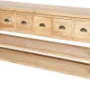 Konsolentisch Loft Teakholz B 180 cm