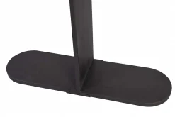 Konsole schwarz Metall/Holz