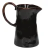 Krug Ascoli dunkelbraun H 24 cm
