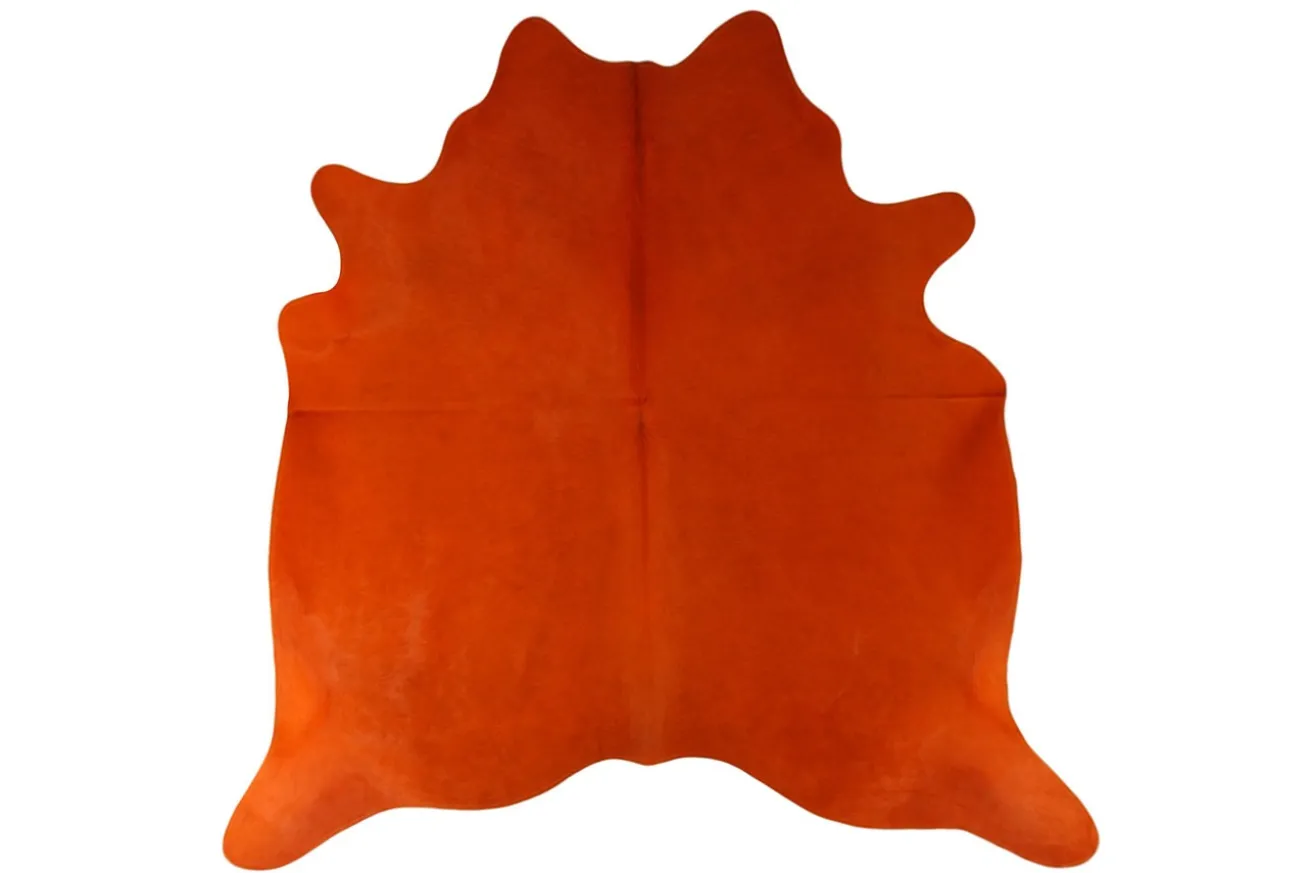 Kuhfell orange 3-4qm
