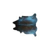 Kuhfell schwarz blau ca 3-4 qm