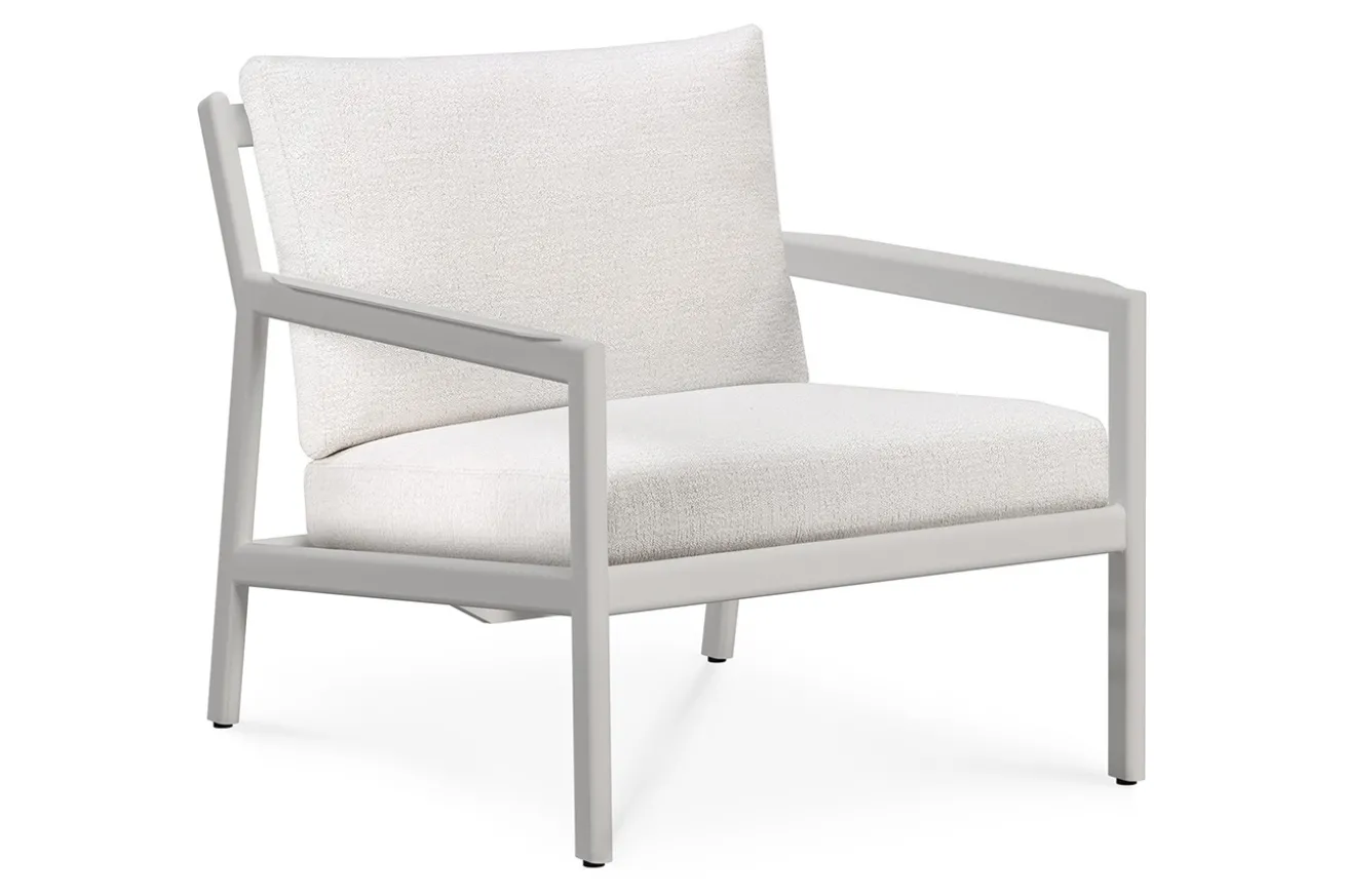 Loungesessel Jack Aluminium weiß
