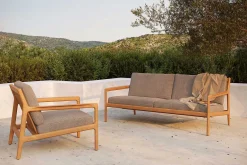 Loungesessel Jack Teak mokka