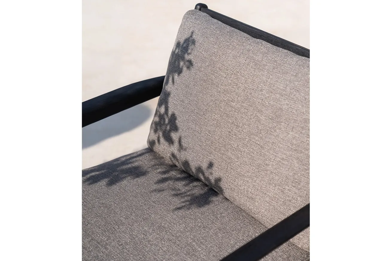 Loungesessel Jack Teak off white