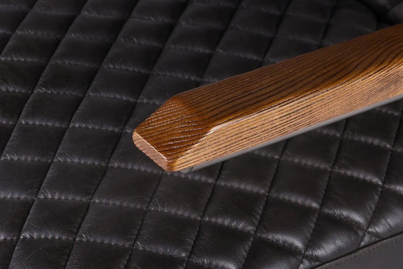 Lounge Sessel Marco 1940 Leder schwarz