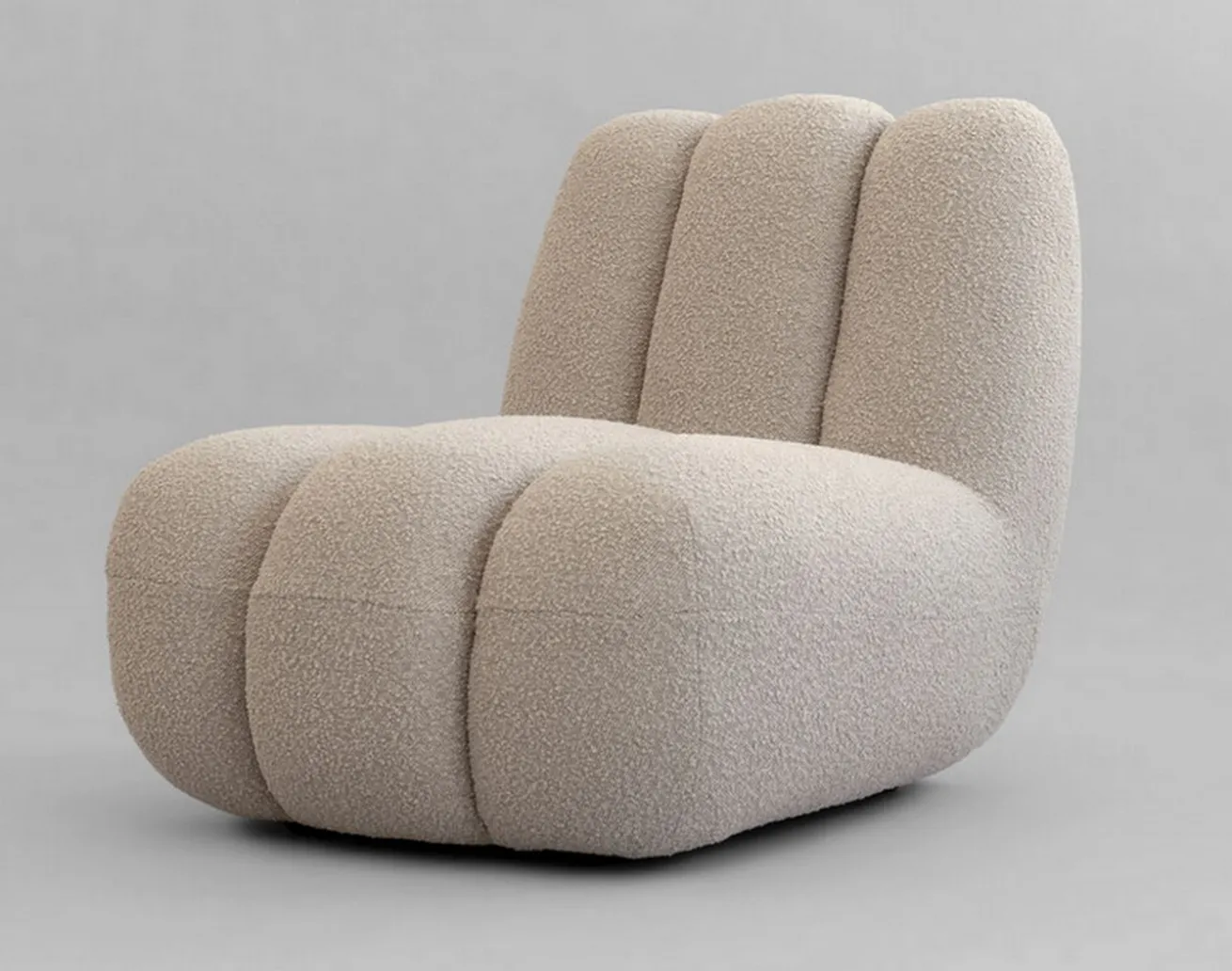 Lounge Sessel Toe Sheepskin Sand