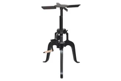Mittelfuß schwarz höhenverstellbar bis 90cm