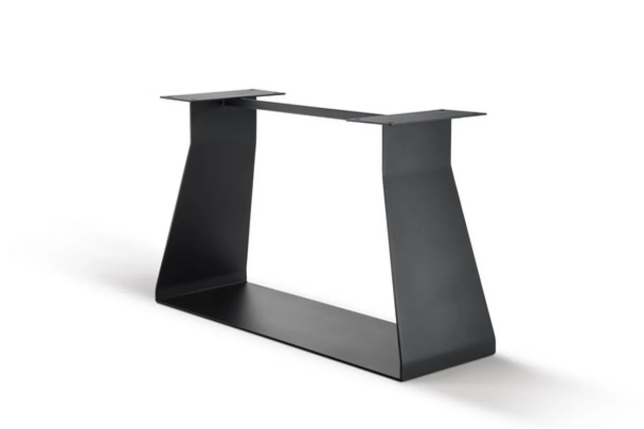 Mittelfuß Trapez Stahl B 120 cm