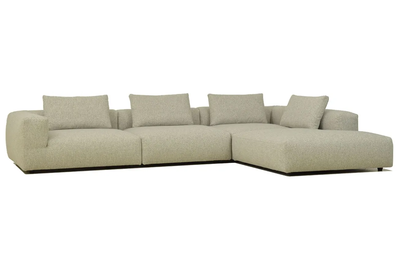 Modulsofa Tarzan Stoff creme