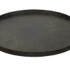 Notre Monde Tablett Black Slice rund D 92 cm
