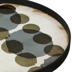 Notre Monde Tablett Slate Layered Dots D 61 cm
