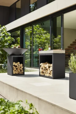 Ofyr Grill Classic Storage Black 100 cm