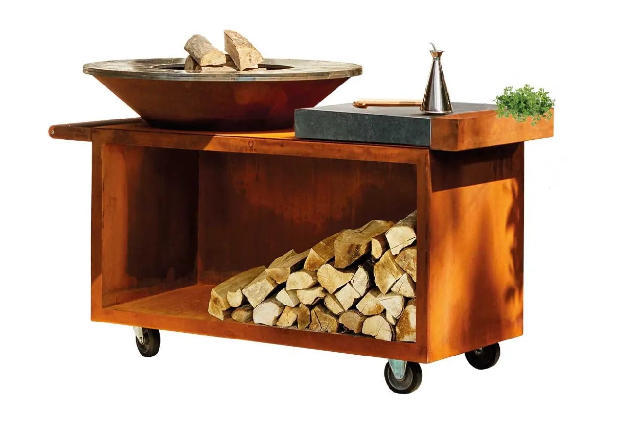 Ofyr PRO Island Grill Corten 100 Keramik