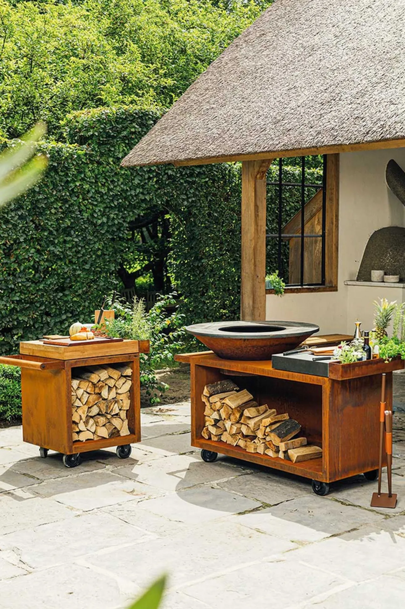 Ofyr PRO Island Grill Corten 100 Keramik