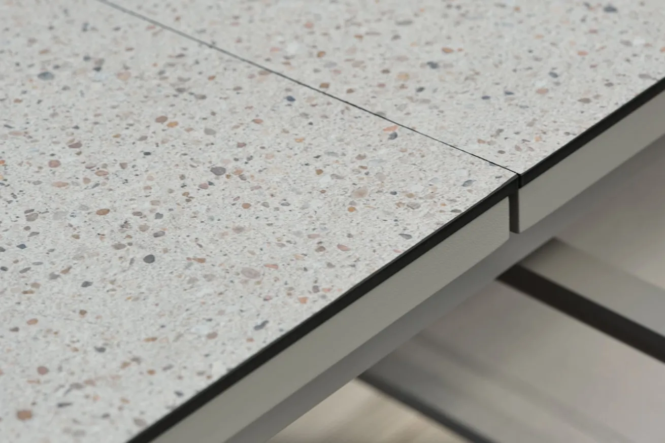 Outdoor Ausziehtisch Hillmond beige 166