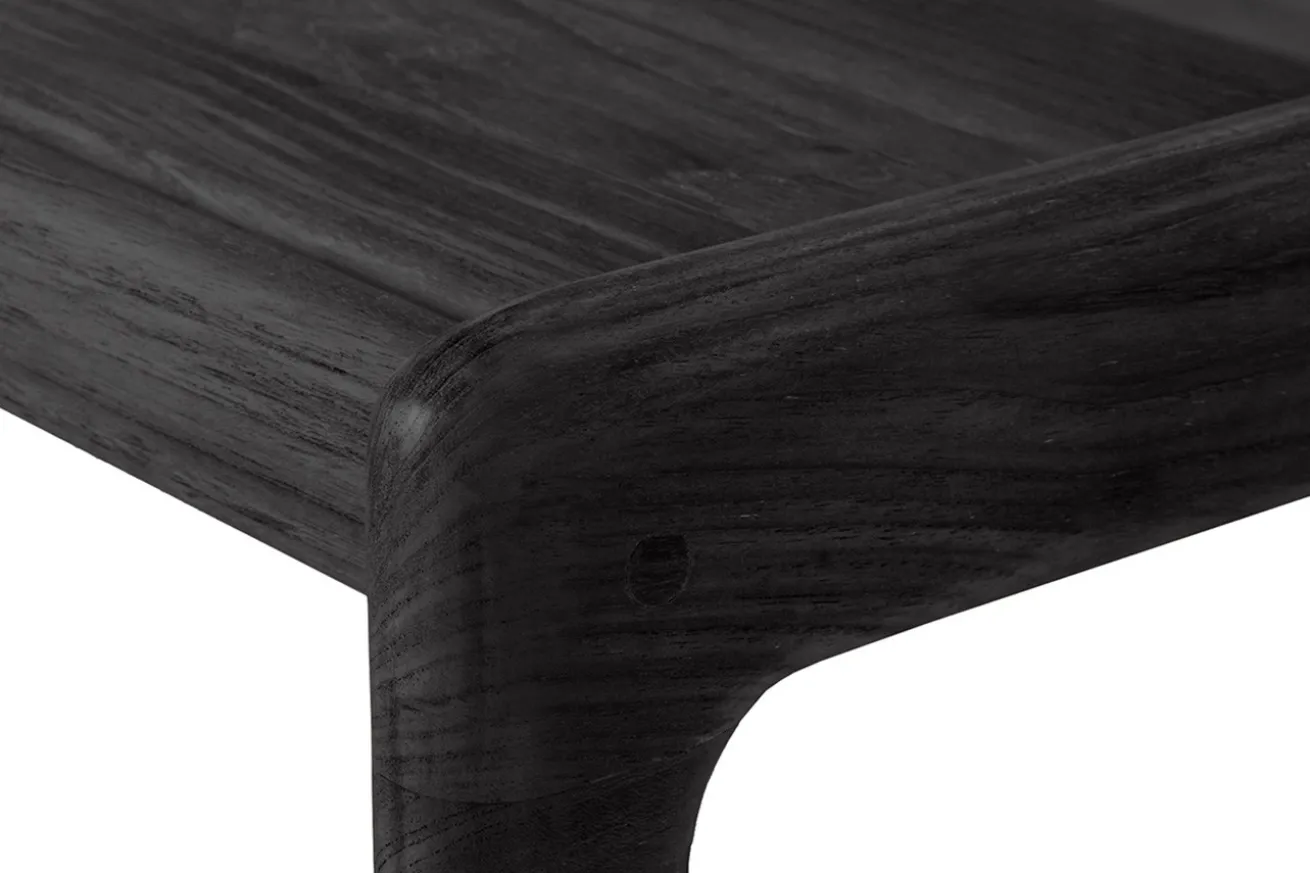 Outdoor Beisteller Jack Teak schwarz