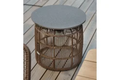 Outdoor-Beistelltisch Pamir braun
