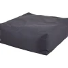 Outdoor Fußhocker Galloway grau