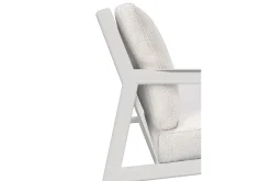 Outdoorsofa Jack Aluminium weiß