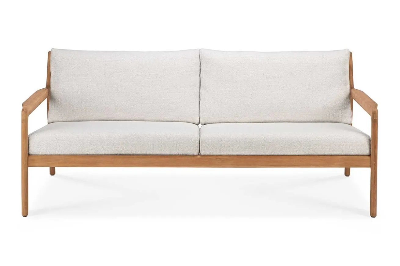 Outdoorsofa Jack 2 Sitzer Teak natur