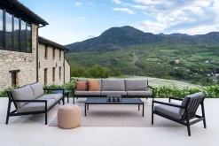 Outdoorsofa Jack Teak mokka 180 cm