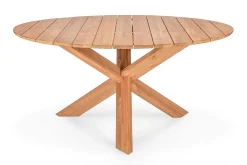 Outdoor Tisch Circle Teakholz rund groß