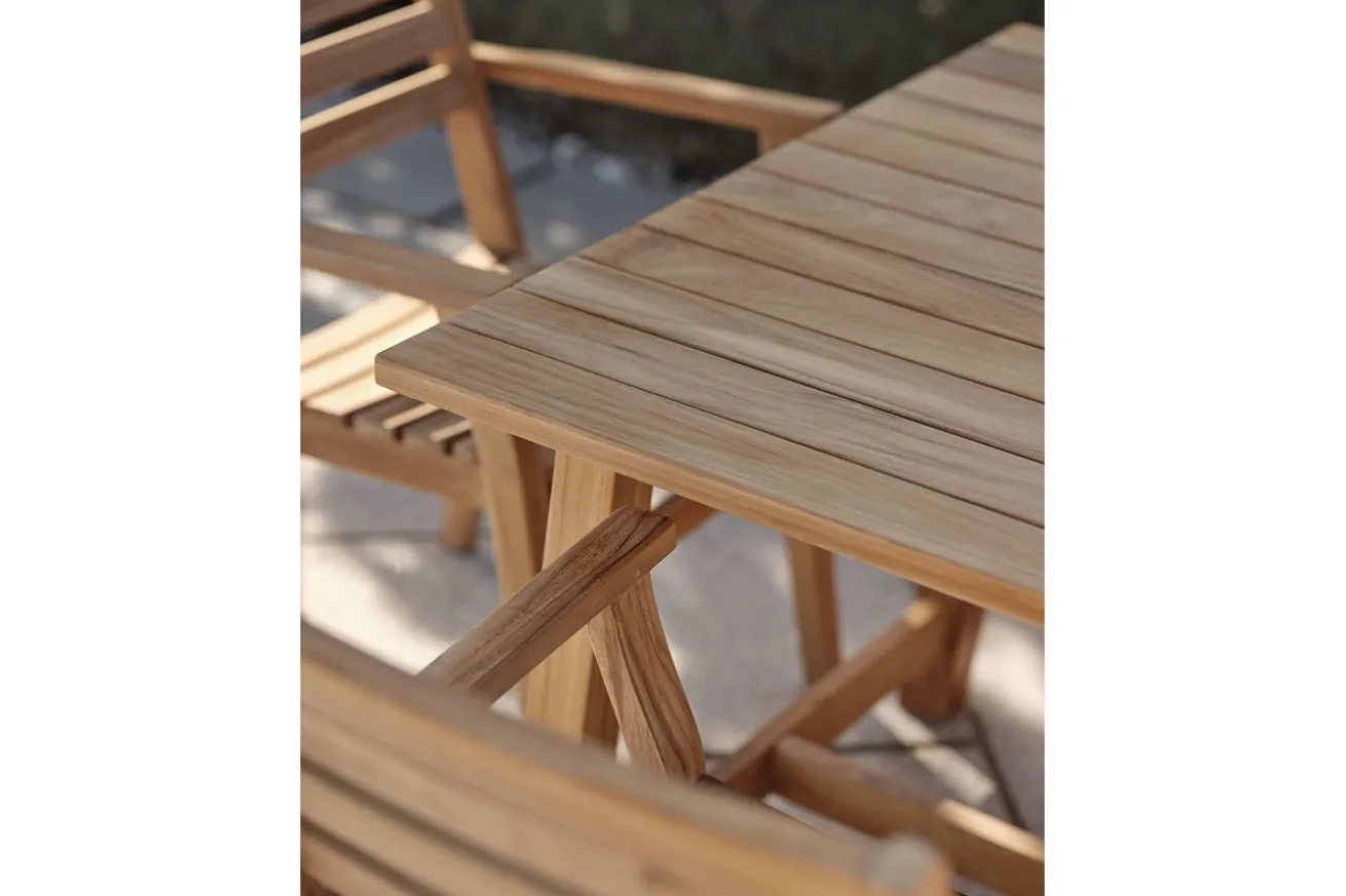 Outdoortisch Keros Teak natur 230 cm